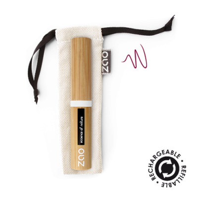 Eyeliner Pinceau Prune 074 certifié Bio et Vegan ZAO MakeUp