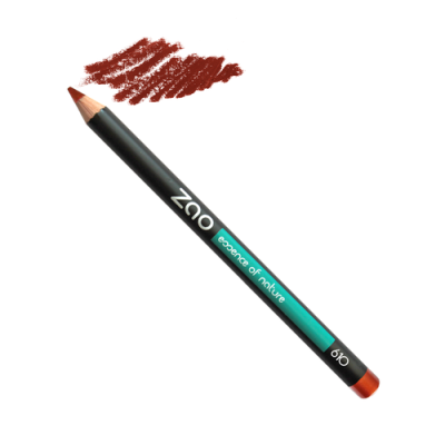 Crayon Lèvres Bio Rouge Cuivré 610 ZAO Make Up
