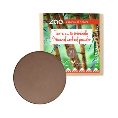 Recharge Terre Cuite Minérale Bio Cacao 344 ZAO Make Up