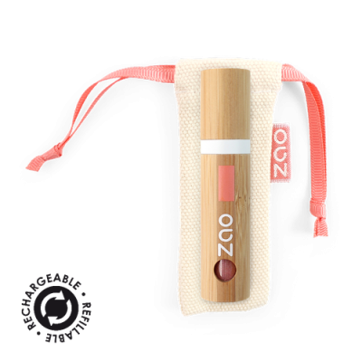 Gloss Glam Brown 015 certifié Bio et Vegan ZAO MakeUp