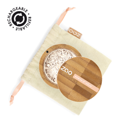 Poudre Mineral Silk Invisible Matifiante 500 certifiée Bio et Vegan ZAO MakeUp