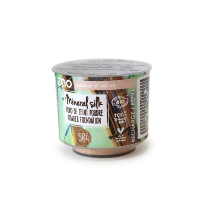 Recharge Poudre Mineral Silk Bio Beige Neutre 504 ZAO MakeUp
