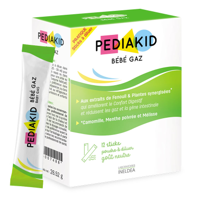 Bébé gaz (12 sticks) Pediakid
