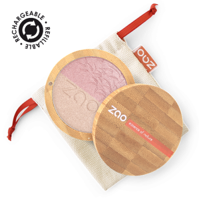 Shine-up Powder Bio Duo Rose et Or 311 ZAO MakeUp