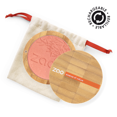 Fard à Joues Bio Rose Corail 327 ZAO Make Up