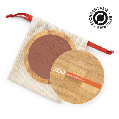 Fard à Joues Bio Brun Orange 321 ZAO Make Up