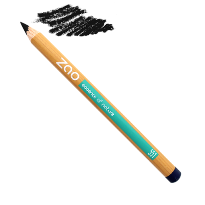 Crayon Yeux Noir 551 certifié Bio et Vegan ZAO MakeUp