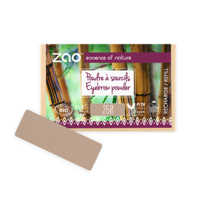 Recharge Poudre à Sourcils Blonds 260 ZAO MakeUp