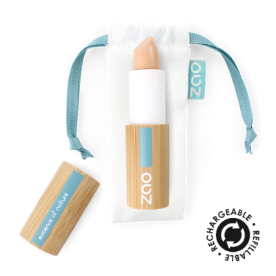 Correcteur Stick Imperfections et Cernes Beige Clair 492 certifié Bio et Vegan ZAO MakeUp