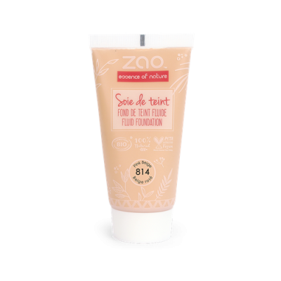 Recharge Soie de Teint Bio Beige Rosé 814 ZAO Make Up