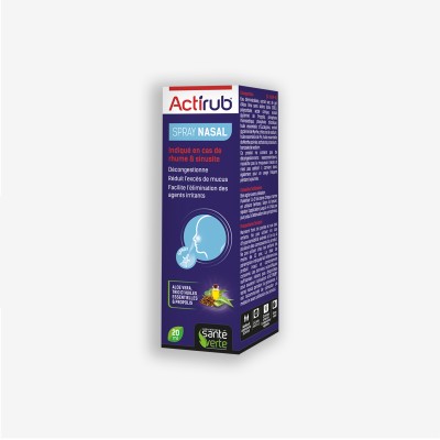 Actirub Spray Nasal Allergies Santé Verte