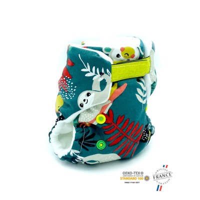 Couche Lavable Taille 1 + 1 insert Wua-Wua