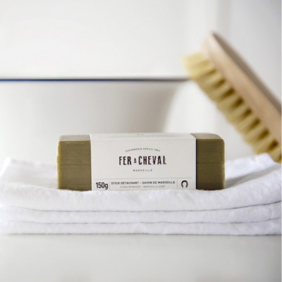 Stick Détachant Linge Savon de Marseille 150gr Savonnerie Fer à Cheval