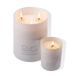 Bougie Fleurs de Neige 190gr Pure Altitude