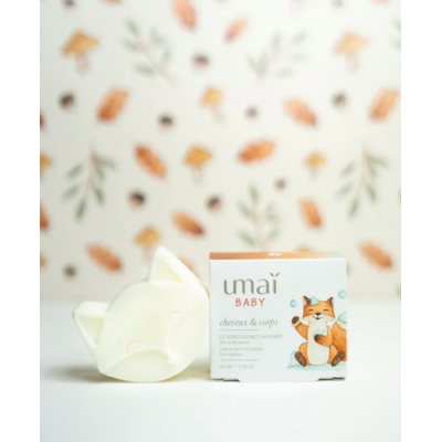 Le Soin Lavant Doux Gaspard (Bébé-Enfant) UMAÏ Baby Bio-Vegan-Naturel