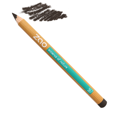 Crayon Sourcils Bio et Vegan Brun Ebène 567 ZAO Make Up