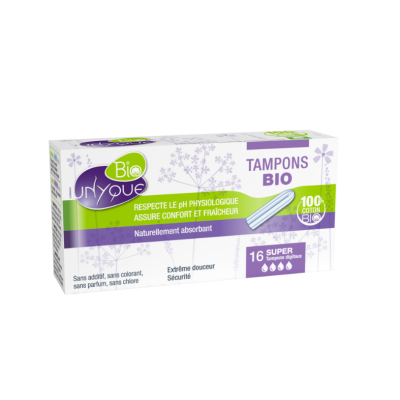 Tampons digitaux (Flux super) BIO Unyque