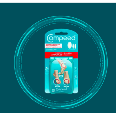 Pansement Ampoule Assortiment Pack 3en1 (X5) Compeed