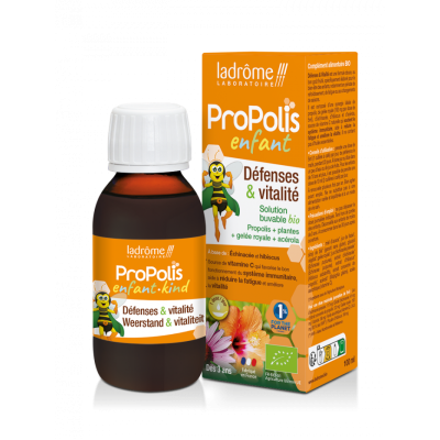 Sirop Propolis enfant Défenses & Vitalité 100ml Ladrôme