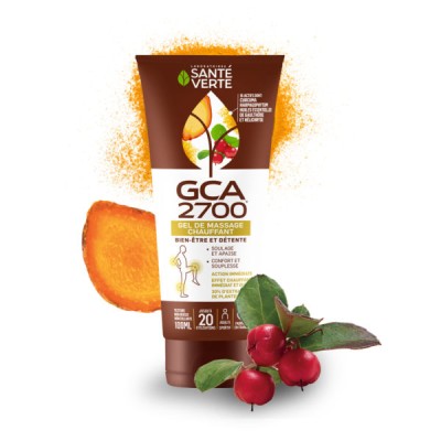 GCA 2700 Gel de massage Chauffant 100ml Santé Verte