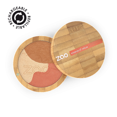 Sublime Mosaïc Medium Doré 351 certifiée Bio et Vegan ZAO MakeUp