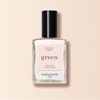 Vernis GREEN Snow (Blanc opaque) Manucurist