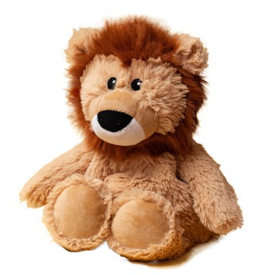 Bouillote Peluche Lion Warmies déhoussable Soframar