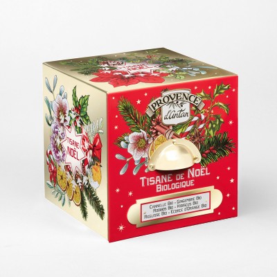 Tisane de Noël Bio - 24 sachets Provence d'Antan