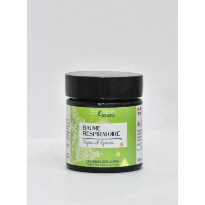 Baume respiratoire Bio SAPIN & EPICEA Les Sens des Alpes