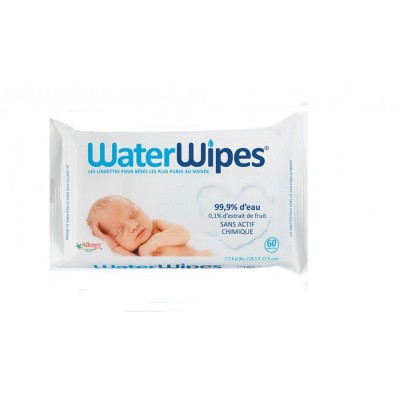 WaterWipes Lingettes Nettoyantes Bébé x60 Gilbert
