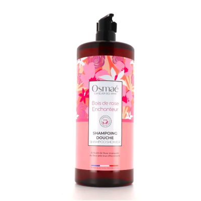 Shampoing Douche Bois de Rose Enchanteur 1L Osmaé