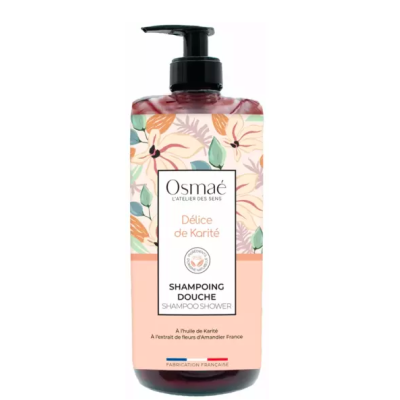 Shampoing Douche Délice de Karité 1L Osmaé