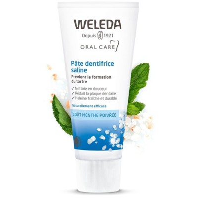 Pâte Dentifrice Saline 75ml Weleda