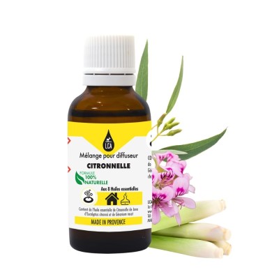 Mélange Diffuseur Citronnelle LCA Aroma