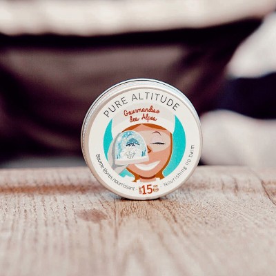 Baume Lèvres Réparateur SPF15 Gourmandise des Alpes Pure Altitude