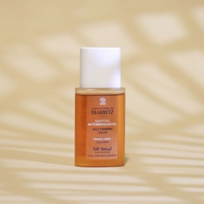 Gouttes Autobronzantes Certifiées Bio 35ml Laboratoires de Biarritz