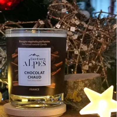 Bougie Parfumée Chocolat chaud Sentiers des Alpes