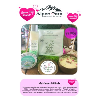 Coffret cadeau Ma Maman d'Altitude - Fête des Mères 2023 ALPENPARA