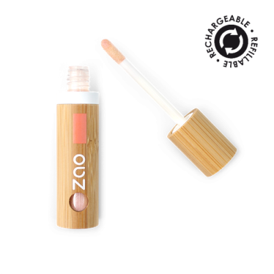 Gloss Nude Irisé 017 Bio et Vegan ZAO MakeUp