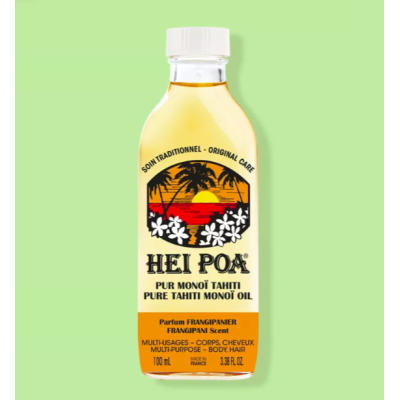 Pur Monoï de Tahiti Frangipanier 100ml Hei Poa