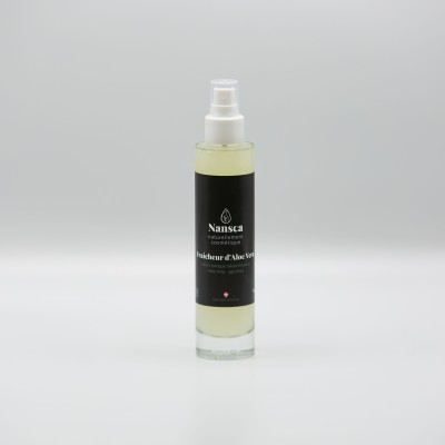 Fraicheur d'Aloe Vera : Lotion Tonique Rafraichissante Visage Bio Aloe Vera-Agrumes 100ml Nansca