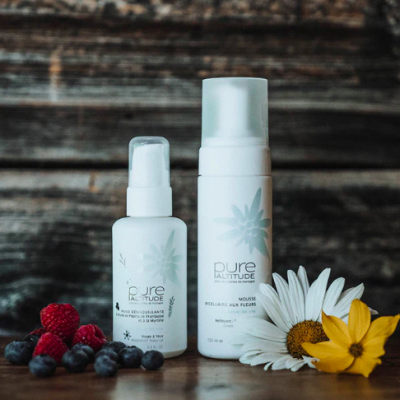 Huile Démaquillante à l'Huile de Pépins de Framboise et à la Myrtille Pure Altitude