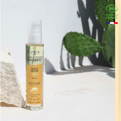 Huile Sèche Océane certifiée Bio Visage-Corps-Cheveux Laboratoires de Biarritz