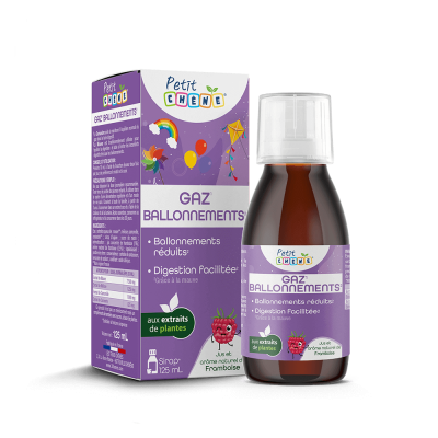 Sirop Gaz Ballonnement 125ml Petit Chêne