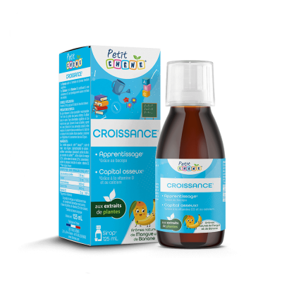 Sirop Croissance (Calcium et Vit D3) 125ml Petit Chêne