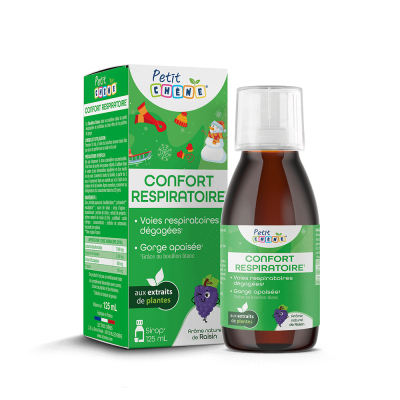 Sirop Confort Respiratoire 125ml Petit Chêne