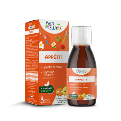 Sirop Appétit 125ml Petit Chêne