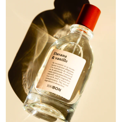 Eau de cologne Davana et Vanille 50ml 100BON