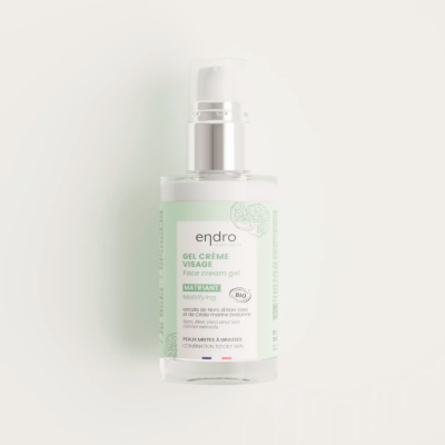 Gel Crème Visage Matifiant Endro Cosmétiques