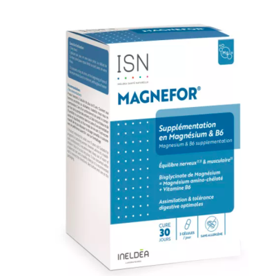 MAGNEFOR, Magnésium (90 gel) Ineldea